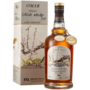 Omar Cask Strength Single Malt Whisky Plum Liqueur Finish