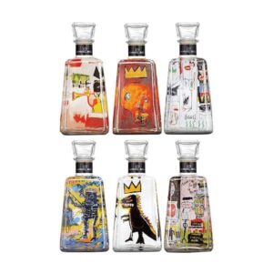 1800 Ltd Ed Essential Artists Series (Series 6, Jean Michel Basquiat) Tequila Set