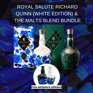 Royal Salute, The Richard Quinn Limited Edition White & Green Set