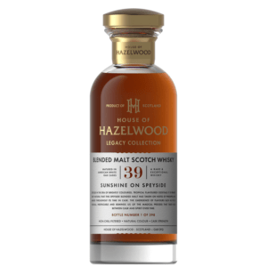 House of Hazelwood, Sunshine on Speyside, 39 Year Old 42.5%