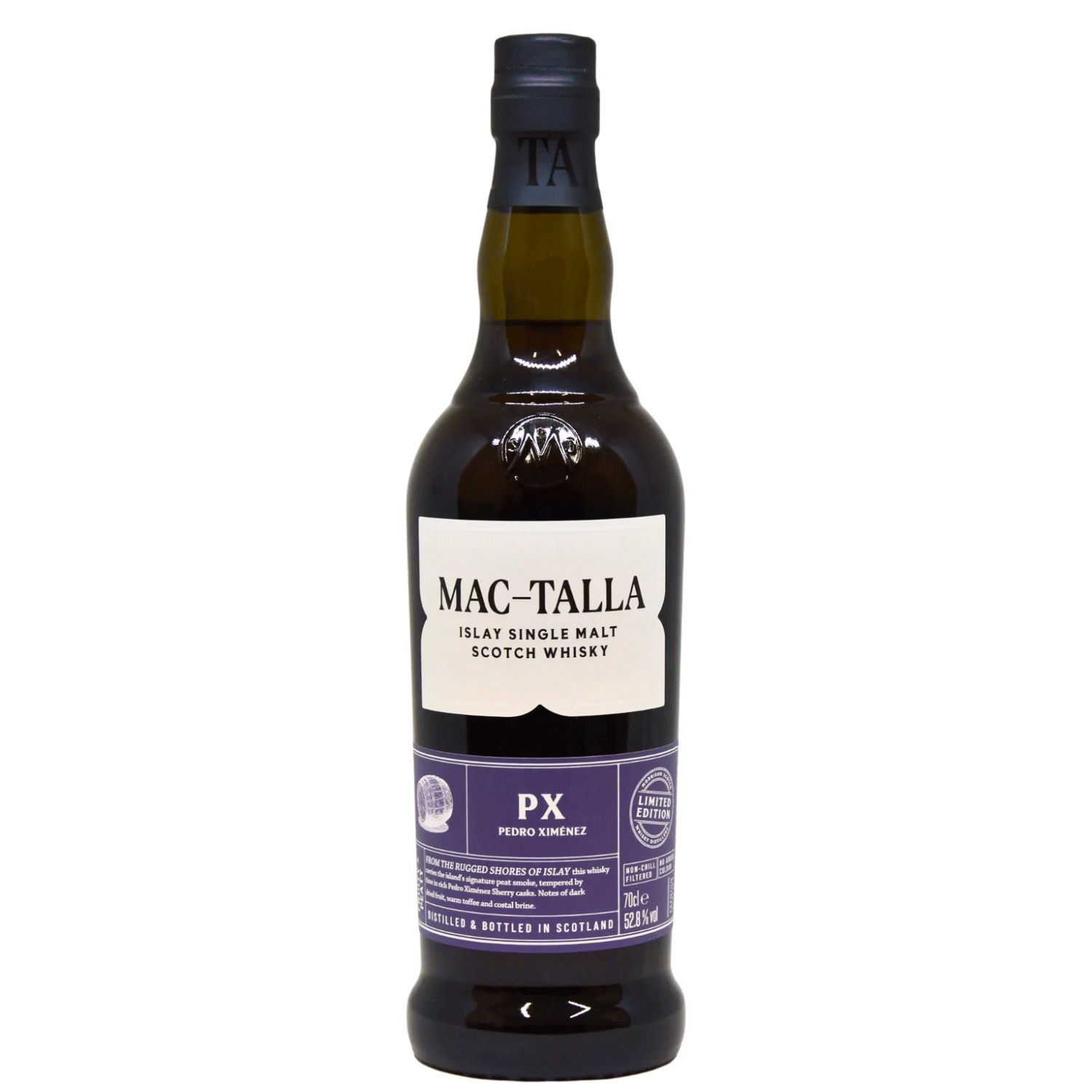 Mac-Talla Ltd Ed Pedro Ximénez (PX) Islay Single Malt 52.8%